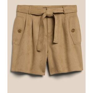 NWT Banana Republic Vegan Suede Shorts